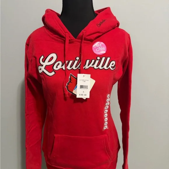 Red Louisville Hoodie - Picture 6 of 14